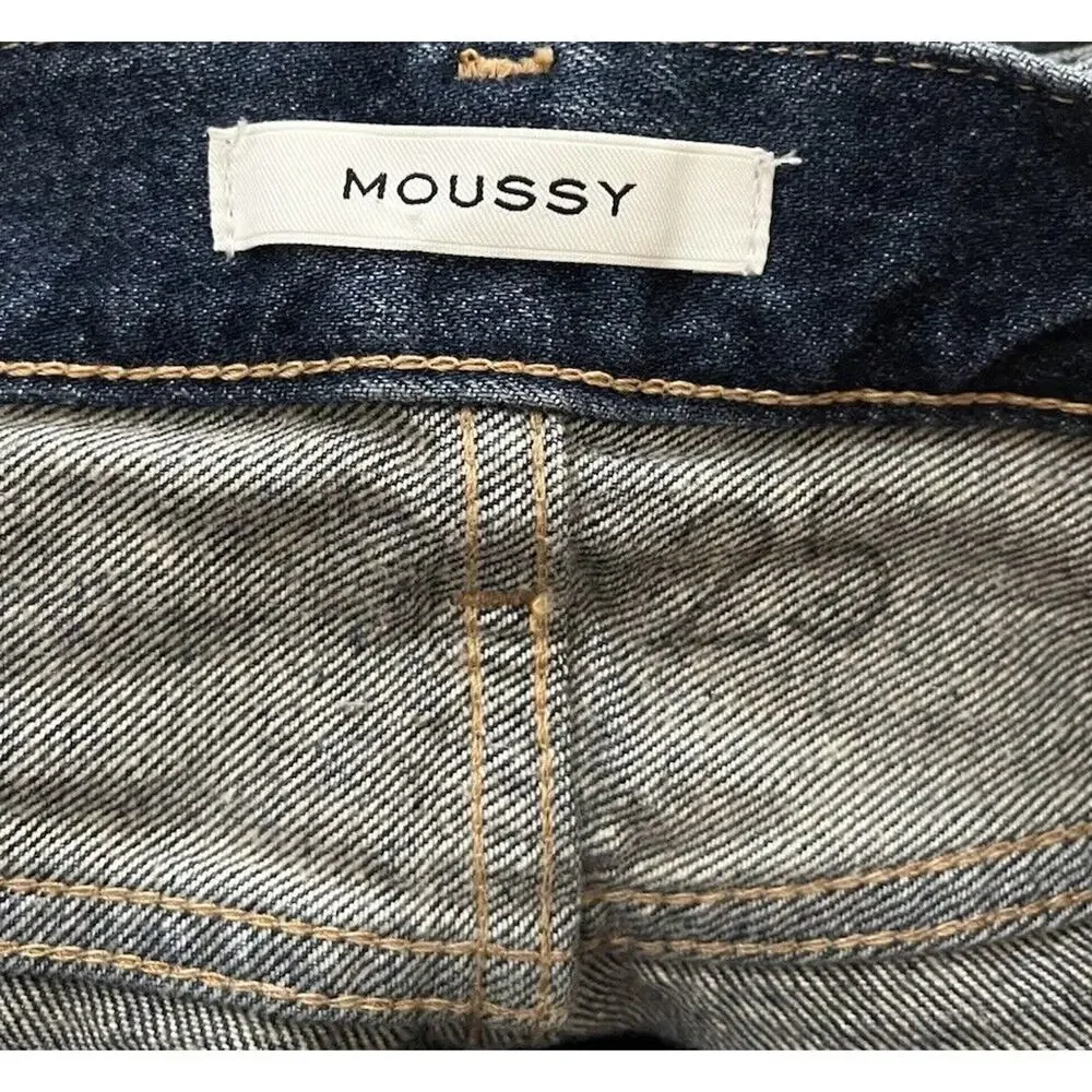 Moussy Howa Medium Wash Distressed Skinny Women's Jeans‎ Size 25